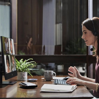 Комп'ютер персональний моноблок HP ProOne 440-G9 23.8" FHD IPS AG, Intel i5-14500T, 16GB, F512GB, UMA, WiFi, кл+м, 3р, DOS, чорн