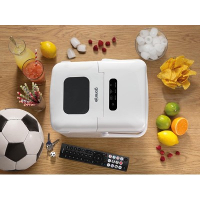 Льодогенератор побутовий Gorenje, 12кг/добу, 1 л, дисплей, білий