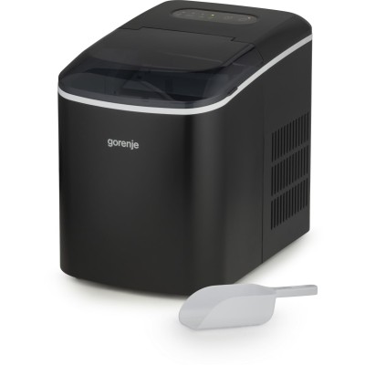 Льодогенератор побутовий Gorenje, 15кг/добу, 2,2л, чорний