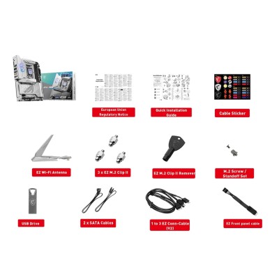 Материнcька плата MSI MPG Z890 EDGE TI WIFI s1851 Z890 4xDDR5 M.2 HDMI WiFi BT ATX (911-7E19-002)