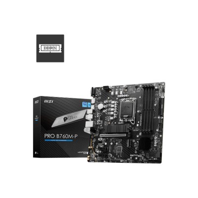 Материнcька плата MSI PRO B760M-P s1700 B760 4xDDR5 HDMI DP D-Sub mATX (911-7E02-030)