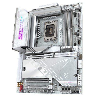 Материнська плата GIGABYTE Z890 AORUS PRO ICE s1851 Z890 4xDDR4 M.2 Wi-Fi BT HDMI DP ATX (Z890_AORUS_PRO_ICE)
