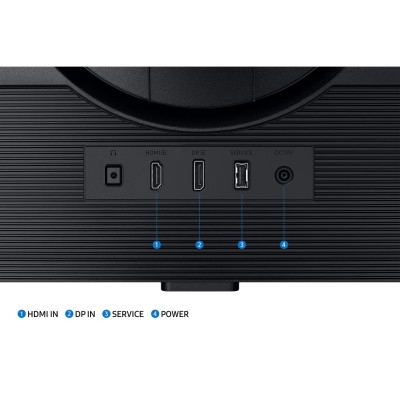 Монітор Samsung 31.5" Odyssey G50D HDMI, DP, IPS, 2560x1440, 165Hz, 1ms (LS32DG500EIXUA)