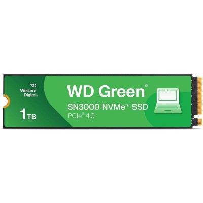 Накопичувач SSD WD M.2 1TB PCIe 4.0 Green SN3000 (WDS100T4G0E)
