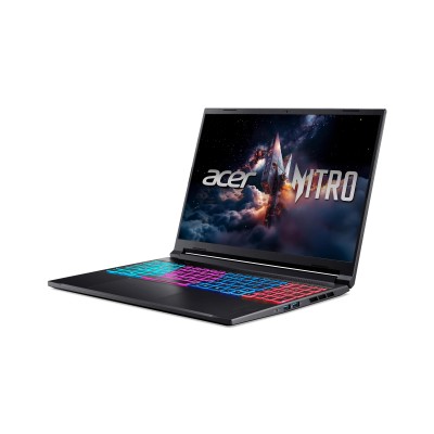 Ноутбук Acer Nitro V 16S ANV16S-41 16" WUXGA IPS, AMD R5-240, 32GB, F1TB, NVD5060-8, Lin, чорний (NH.U03EU.008)