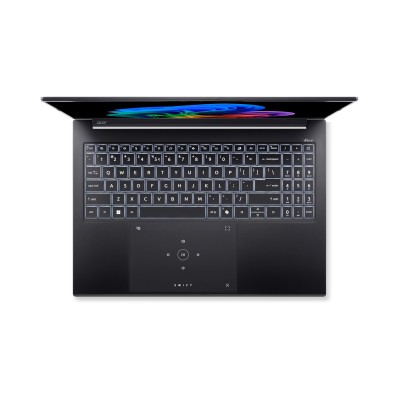 Ноутбук Acer Swift Go 16 SFG16-74 16" WUXGA+ OLED, Intel U7-258V, 32GB, F1TB, UMA, Win11, чорний (NX.JNMEU.003)