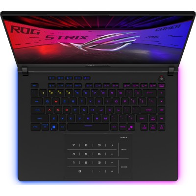 Ноутбук ASUS ROG Strix SCAR 16 G635LX-RW206X 16" WQXGA mLED, Intel Ultra 9 275HX, 64GB, F1TB+F1TB, NVD5090-24, Win11P, Чорний (9