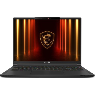 Ноутбук MSI Stealth A16 AI+ A3XWIG-068UA 16" QHD+, AMD AI 9 HX 370, 32GB, F1TB, NVD5080-16, W11, чорний (9S7-15FL35-068)