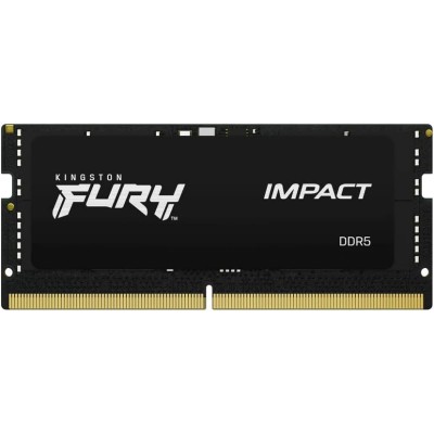 Пам'ять ноутбука Kingston DDR5 32GB KIT (16GBx2) 6000 FURY Impact XMP (KF560S38IBK2-32)