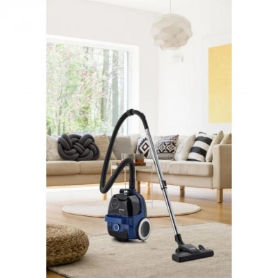Пилосос Gorenje контейнерний, 800Вт, конт пил -2.2л, HEPA, телескоп трубка, синій (VCE01G2ACBL)
