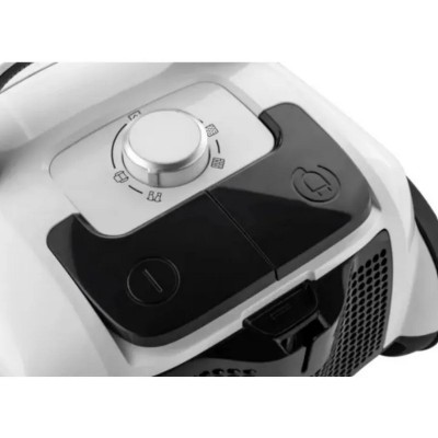 Пилосос Gorenje мішковий, 750Вт, конт пил -3л, HEPA, телескоп трубка, білий (VCE21G4EW)