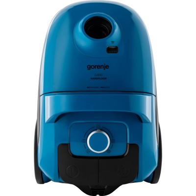 Пилосос Gorenje мішковий, 750Вт, конт пил -3л, HEPA, телескоп трубка, синій (VCE22G4HGR)