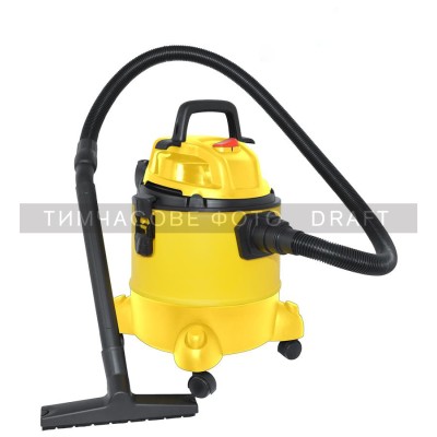 Пилосос професійний 2E PowerClean 20P 1000Вт 15кПа контейнер 20л вологе/сухе прибирання функція повітродувки IPX4 4.8кг (2E-VC20