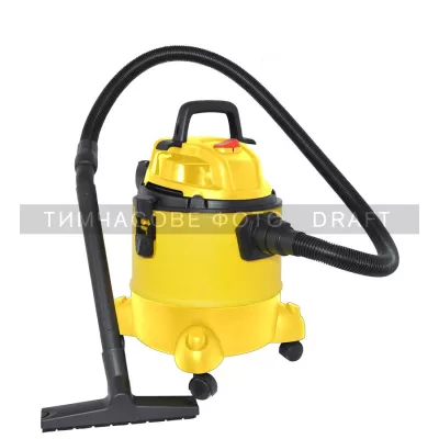 Пилосос професійний 2E PowerClean 20P 1000Вт 15кПа контейнер 20л вологе/сухе прибирання функція повітродувки IPX4 4.8кг (2E-VC20