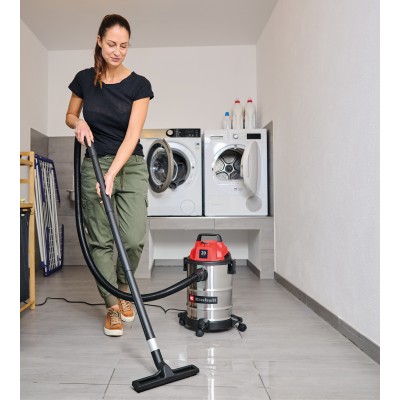 Пилосос професійний Einhell TC-VC 2045 S 900Вт 180мБар 20л шланг 1.5м 3.5кг (2347410)