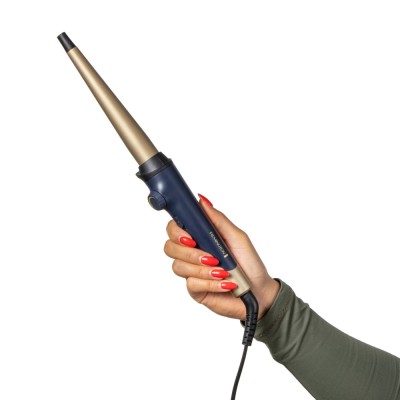 Плойка Remington Sapphire Luxe, конусна, D -13-25 mm, 130-200С, чохол, кераміка, сапфіровий (CI5805)