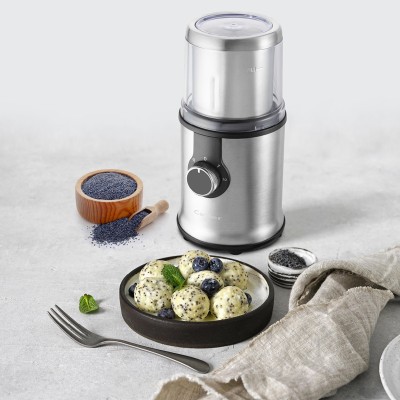 Подрібнювач-млинок Catler, 350 Вт, 3 ємності, нерж. сталь