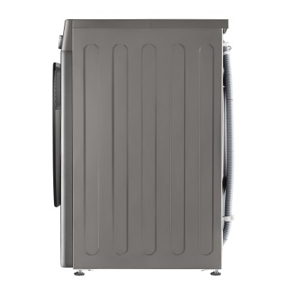Пральна машина LG фронтальна, 11кг, 1400, A, 57см, дисплей, пара, інвертор, сріблястий (F4Y7ES5P)