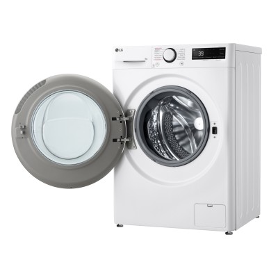 Пральна машина LG фронтальна, 8кг, 1200, A, 48см, дисплей, пара, інвертор, білий (F2Y5PS0W)