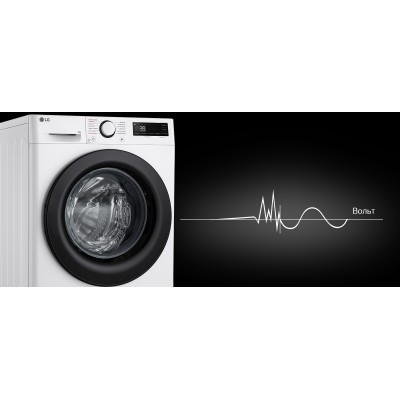 Пральна машина LG фронтальна, 9кг, 1200, A, 48см, дисплей, пара, інвертор, білий (F2Y5FS6W)