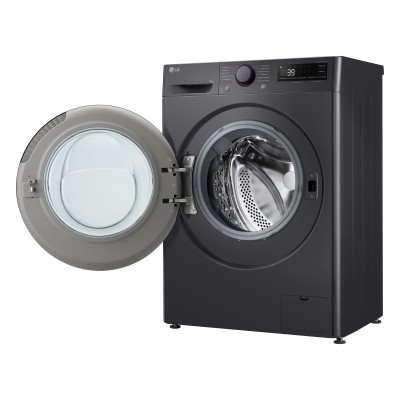 Пральна машина LG фронтальна, 9кг, 1200, A, 48см, дисплей, пара, інвертор, чорний (F2Y5FS5J)