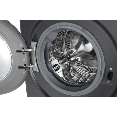 Пральна машина LG фронтальна, 9кг, 1200, A, 48см, дисплей, пара, інвертор, чорний (F2Y5FS5J)