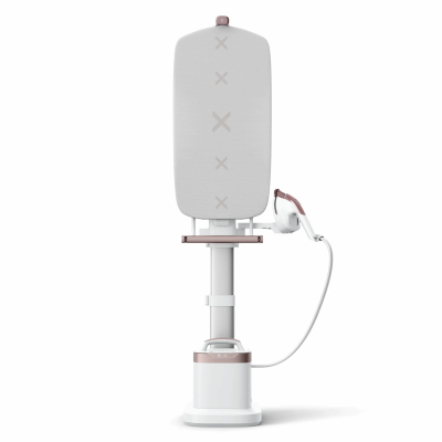 Прасувальна система Tefal IXEO Vision, 2200Вт, 1200мл, паровий удар -200гр, верт. відпарювання, керам. підошва, білий (QT1811E0)