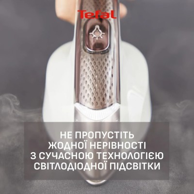 Прасувальна система Tefal IXEO Vision, 2200Вт, 1200мл, паровий удар -200гр, верт. відпарювання, керам. підошва, білий (QT1811E0)