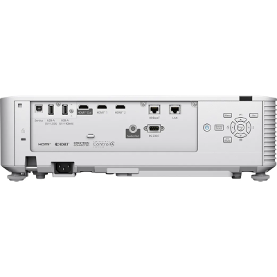 Проєктор Epson EB-L690U WUXGA, 6500 lm, LASER, 1.35-2.2, WiFi, білий (V11HB29080)