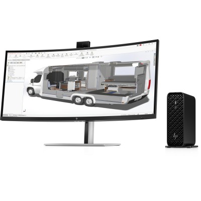 Робоча станція HP Z2 Mini G1i, Intel U7-265, 16GB, F512GB, NVD A400-4, WiFi, Win11P (A40LRET)