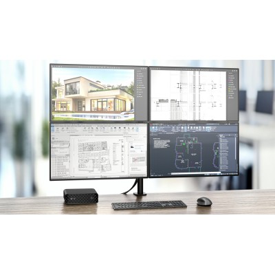 Робоча станція HP Z2 Mini G1i, Intel U7-265, 16GB, F512GB, NVD A400-4, WiFi, Win11P (A40LRET)