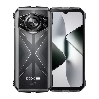 Смартфон Doogee S118 6.58" 12/512ГБ, 2SIM, 10800мА•год, сріблястий