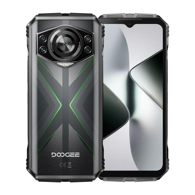 Смартфон Doogee S118 6.58" 12/512ГБ, 2SIM, 10800мА•год, чорно-зелений