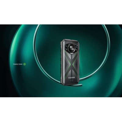 Смартфон Doogee S118 6.58" 12/512ГБ, 2SIM, 10800мА•год, чорно-зелений