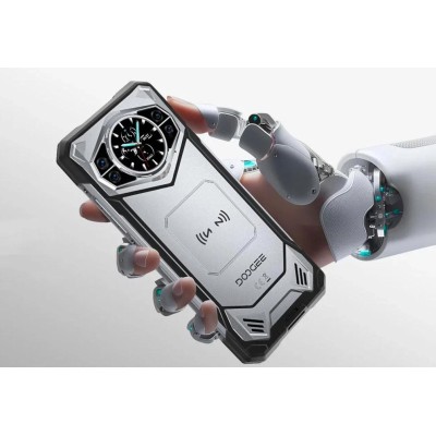 Смартфон Doogee S200 5G 6.72" 12/256ГБ, 2SIM, 10100мА•год, світло-сірий