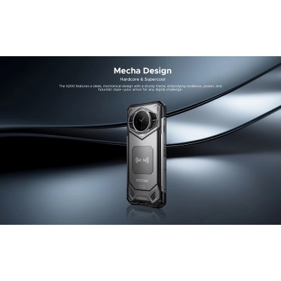 Смартфон Doogee S200 5G 6.72" 12/256ГБ, 2SIM, 10100мА•год, темно-сірий