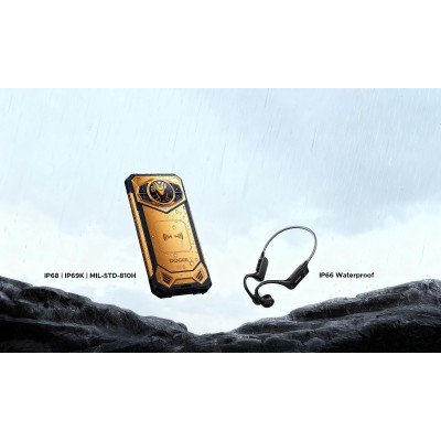 Смартфон Doogee S200X 5G 6.72" 12/512ГБ, 2SIM, 10100мА•год, жовтий