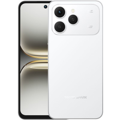 Смартфон TECNO Spark 40 (KM5n) 6.67" 8/256ГБ, 2SIM, 5200мА•год, Veil White