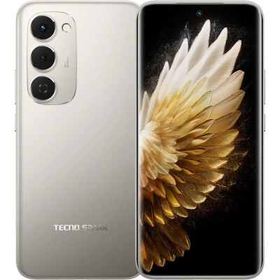 Смартфон TECNO Spark 40 PRO+ (KM7) 6.78" 8/256ГБ, 2SIM, 5200мА•год, Moon Titanium