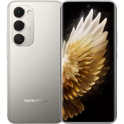 Смартфон TECNO Spark 40 PRO+ (KM7) 6.78" 8/256ГБ, 2SIM, 5200мА•год, Moon Titanium