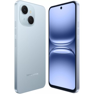 Смартфон TECNO Spark 40C (KM4k) 6.67" 4/128ГБ, 2SIM, 6000мА•год, Ripple Blue