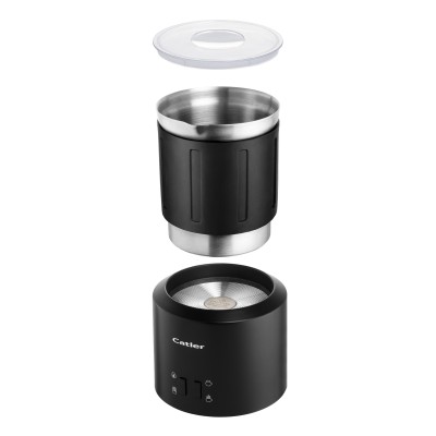 Спінювач-підігрівач Catler 300Вт, ємність резервуару-400мл, чорний (MF621)