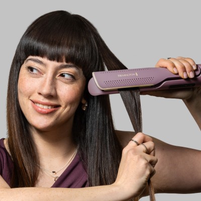 Стайлер Remington AIRvive, 135Вт, темп.режимов-2, 140-190°C, термо килимок, кераміка, рожево- золотий (AS8930)