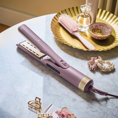 Стайлер Remington AIRvive, 135Вт, темп.режимов-2, 140-190°C, термо килимок, кераміка, рожево- золотий (AS8930)