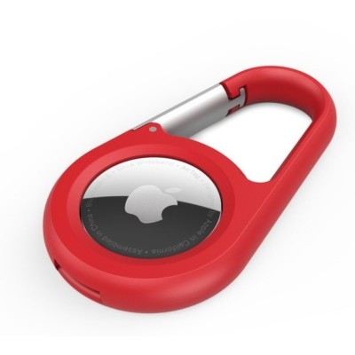 Тримач Belkin Secure Holder Carabiner AirTag, червоний