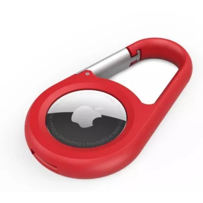Тримач Belkin Secure Holder Carabiner AirTag, червоний