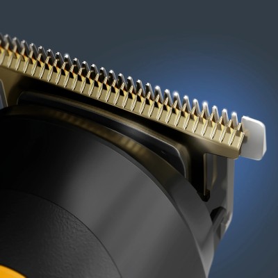 Тример Rowenta Sport Collection, для голови, носа, вух і тіла, мережа+акум., роторний мотор, насадок-8, чохол, титан.напил., чор