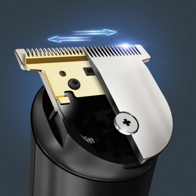 Тример Rowenta Sport Collection, для голови, носа, вух і тіла, мережа+акум., роторний мотор, насадок-8, чохол, титан.напил., чор