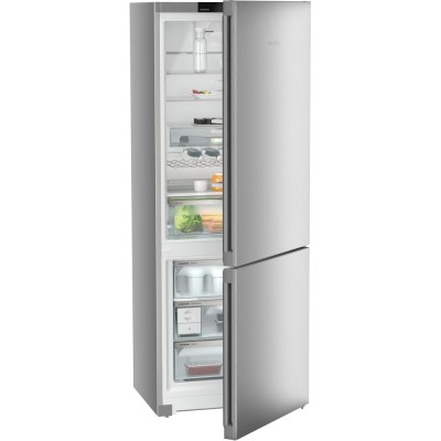 Холодильник Liebherr з нижн. мороз., 201.5x74.7х67.5, холод.відд.-346л, мороз.відд.-128л, 2дв., A++, NF, диспл внутр., сірий (CN