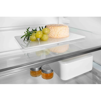 Холодильник Liebherr з нижн. мороз., 201.5x74.7х67.5, холод.відд.-346л, мороз.відд.-128л, 2дв., A++, NF, диспл внутр., сірий (CN